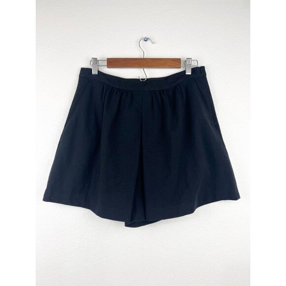 TIBI Oil Slick Ponte Skort, Black, Size 10, NWT! - Picture 2 of 7